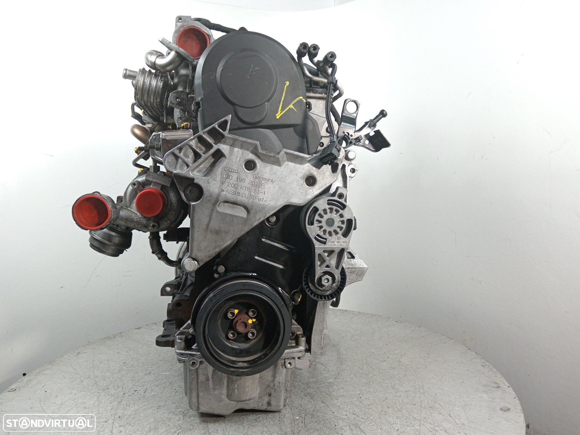 MOTOR COMPLETO SEAT ALTEA 2007 -BXE - 4