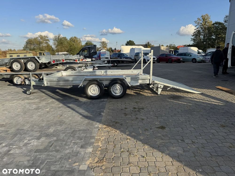 Niewiadów K3535 Nowa Przyczepa pod minikoparkę 355x183cm 3500kg trap maszyny budowlane - 6