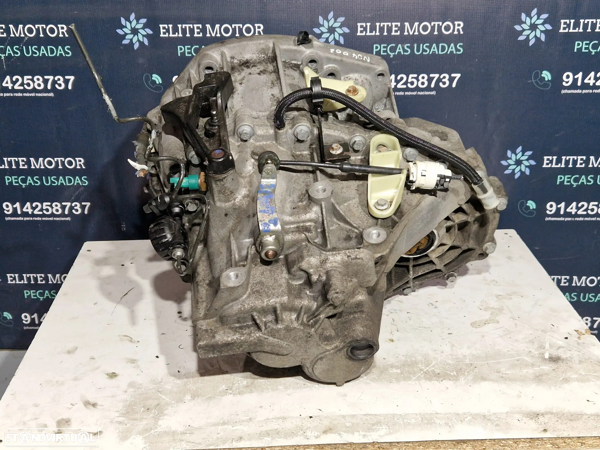 Caixa de 6 velocidades manual ND4002 RENAULT SCENIC 3 1.9 DCI 130CV III ND4 002 - 3