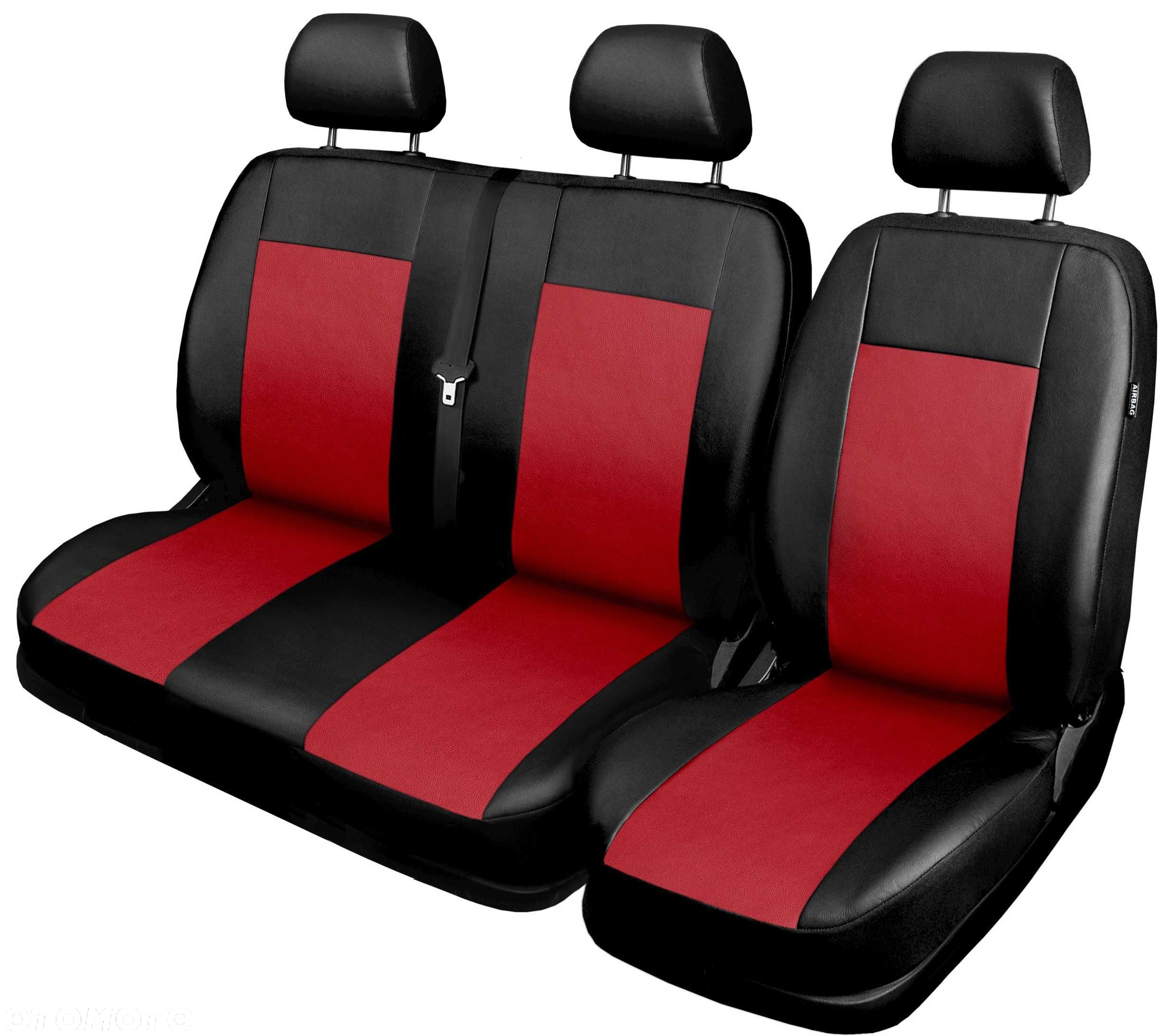 Pokrowce Eko skóra Bus Citroen Berlingo Peugeot Partner 1, 2 96-19r. - 3