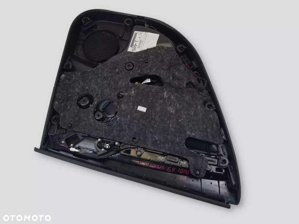Tapicerka Boczek drzwi Prawy Tył Audi A3 8V Sportback 8V4867306 - 5