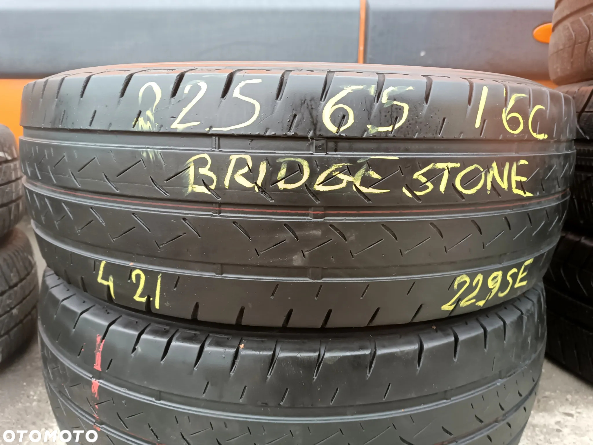 225/65R16C Opony Letnie Lato MICHELIN AGILIS BRIDGESTONE DURAVIS R660 21r. Legnica ALU-RAD 225/65 6,5mm - 3