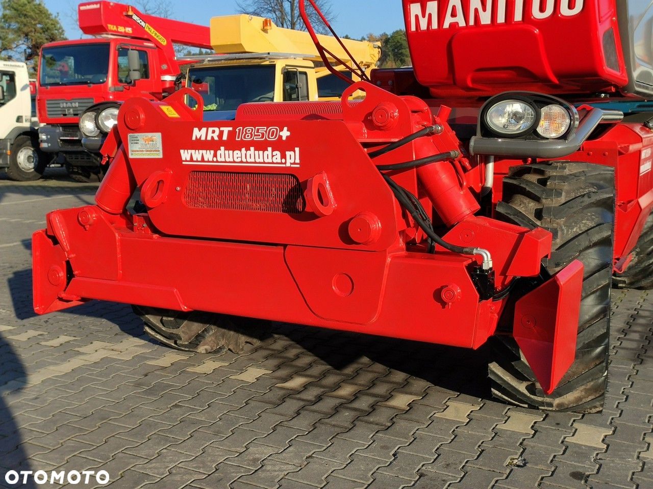 Manitou MRT 1850 ROTO Teleskopowa Obrotowa Zwyżka Dźwig 2150,2140,2540 - 11