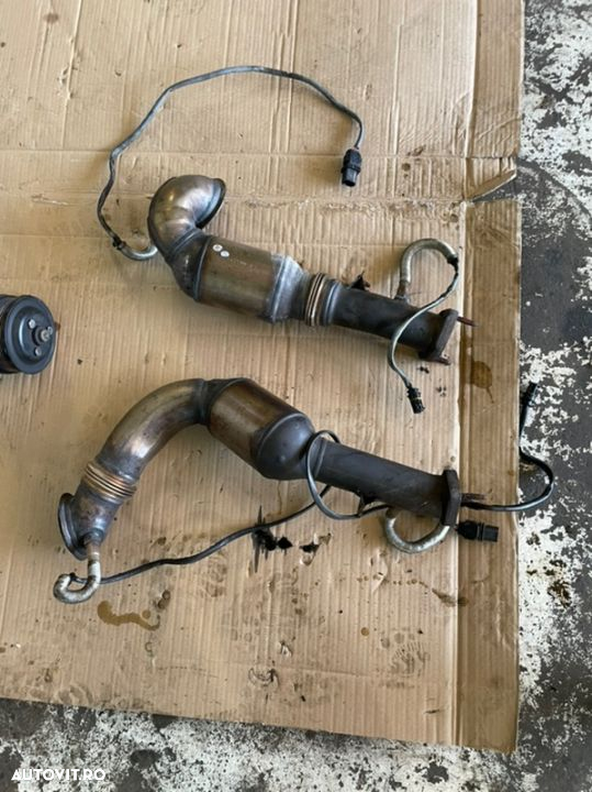 Anexe motor n54 bmw x6 e71  740i F01 335i N54B30A biturbo benzină 326cp 306cp turbine injectoare injector ecu Etc pompa de apa electrică - 16
