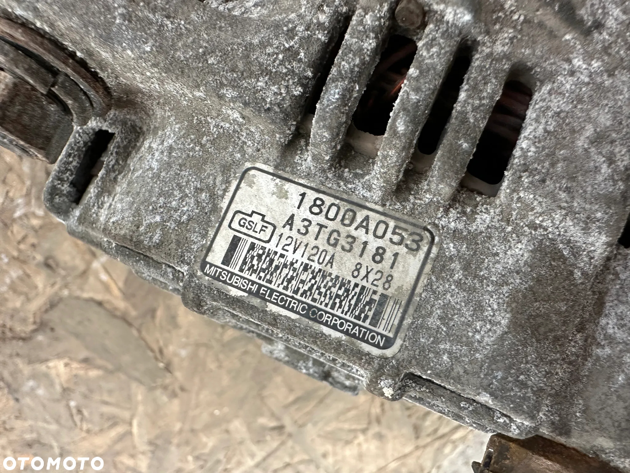 ALTERNATOR MITSUBISHI LANCER 1.8B  1800A053 - 3