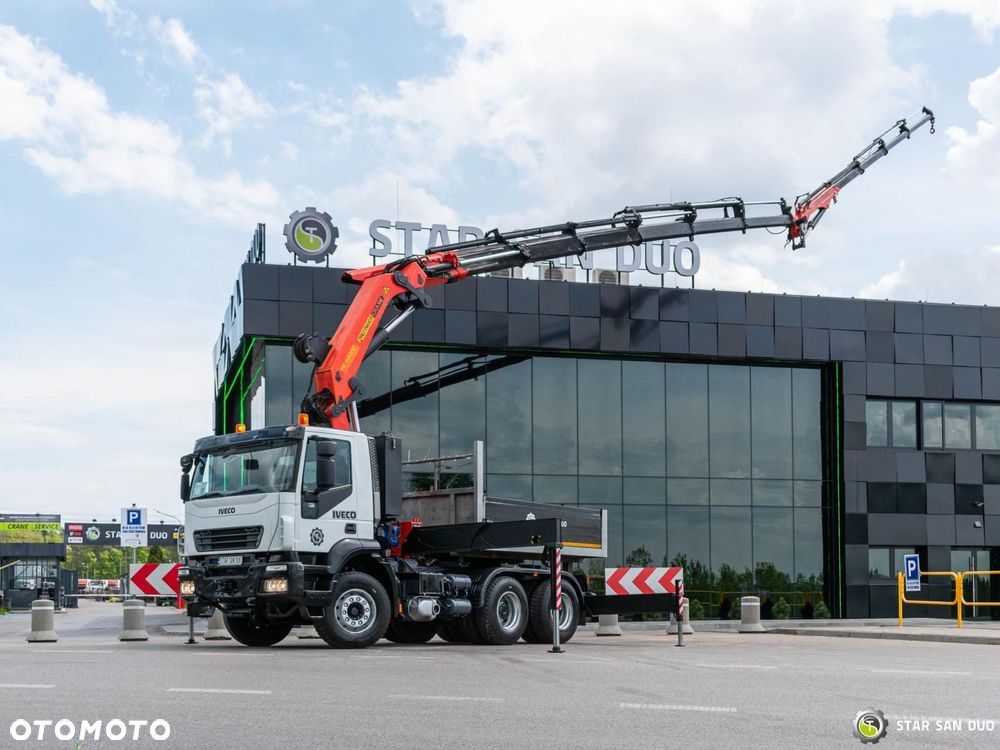 Iveco TRAKKER 450 6x4 PALFINGER PK 44002 HDS Żuraw Fly Jib Ciągnik - 7