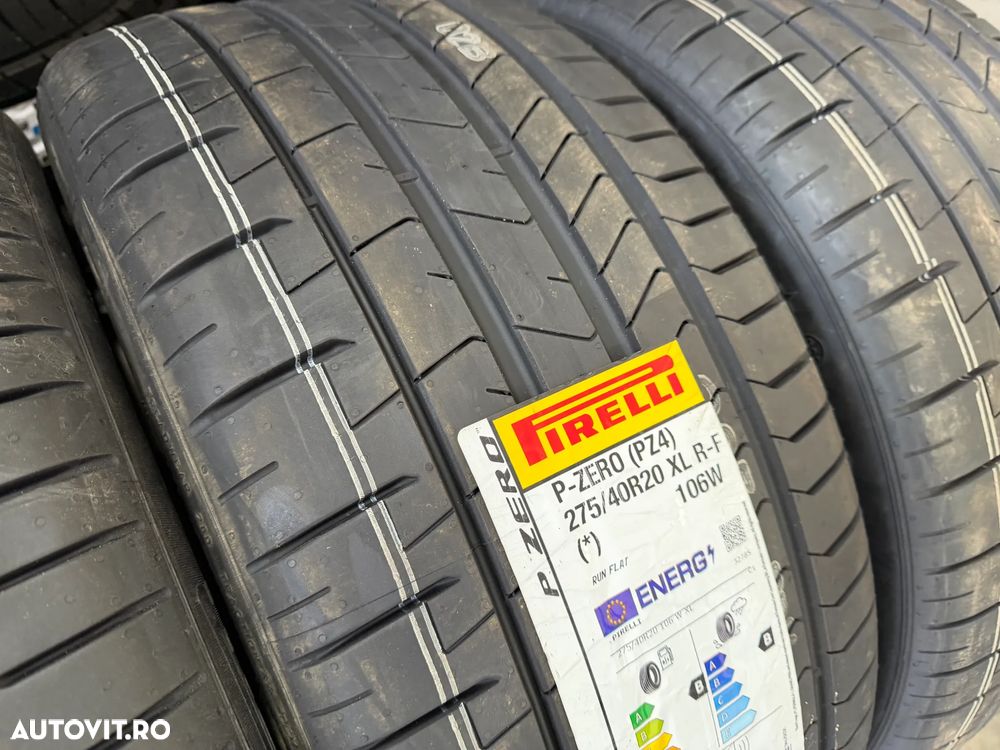 4 anvelope pirelli vara 275-40-20 X5 X6 Mercedes ML Porsche cayeene pirelli cu steluta run flat - 3