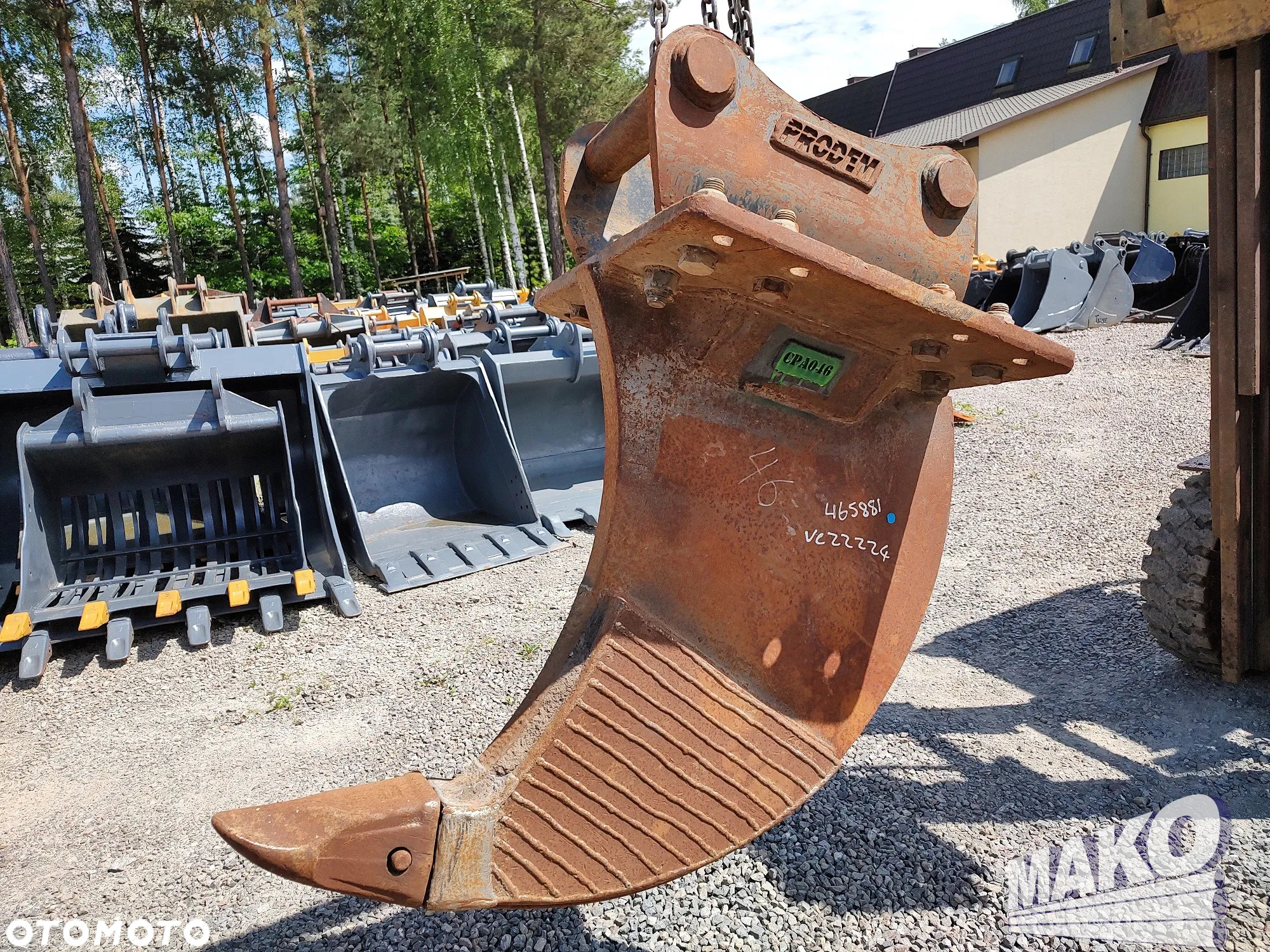 Zrywak do koparki 20 - 50 ton BPH Prodem uniwersalny - 2