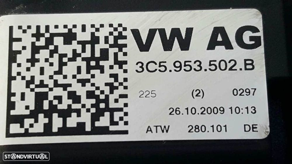 BLOCO DE CONTROLE MULTIFUNÇÕES VOLKSWAGEN PASSAT BERLINA (3C2) EDITION PLUS - 7