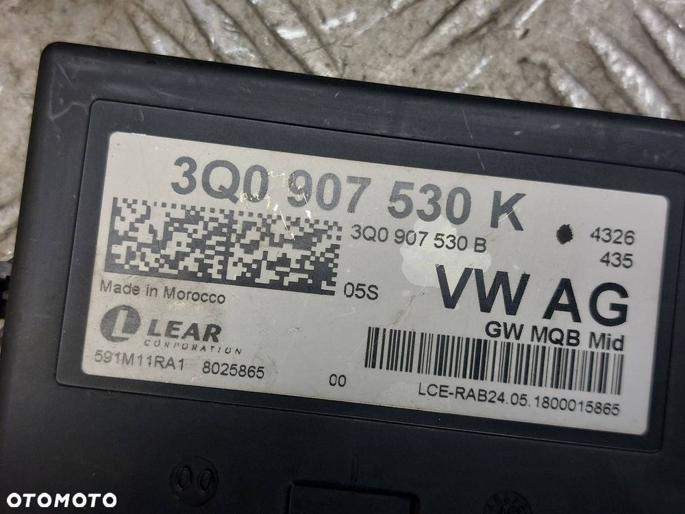 ZESTAW STARTOWY SKODA OCTAVIA III 2.0 TDI 04L907309R 5Q0937084CM 5E0920781E - 5