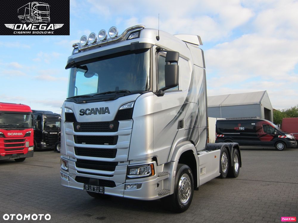Scania S 500 // S500 // 500S / 6X2 PUSHER 70 Ton / poduszki przód // Full LED // Spr Z Niemiec - 29