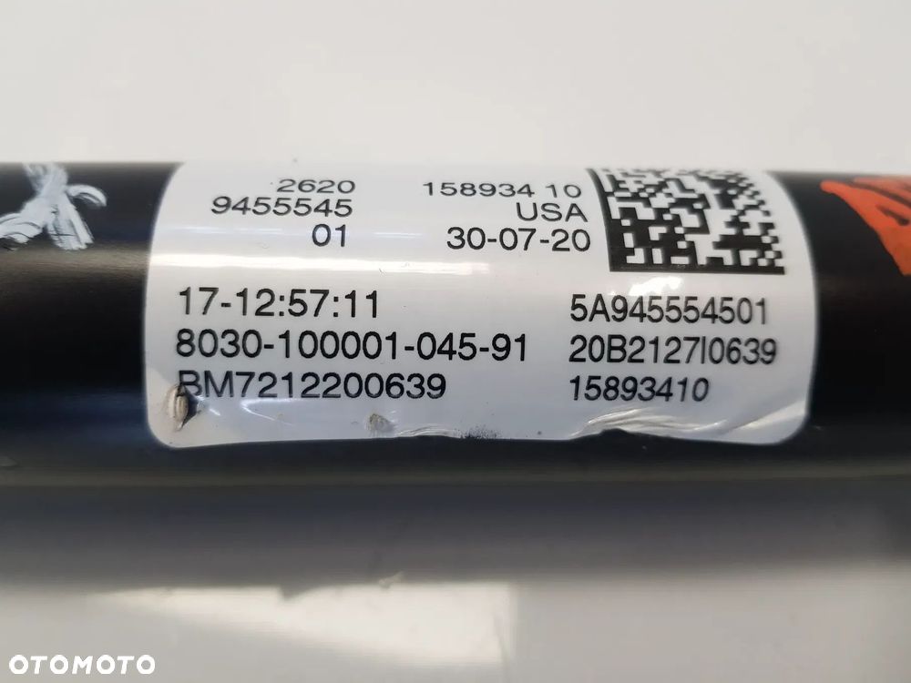 Wał napędowy BMW G30 G31 G32 G01 X3 G02 X4 G05 X5 G06 X6 G07 X7 E34 E53 kod silnika b57d30b - 13