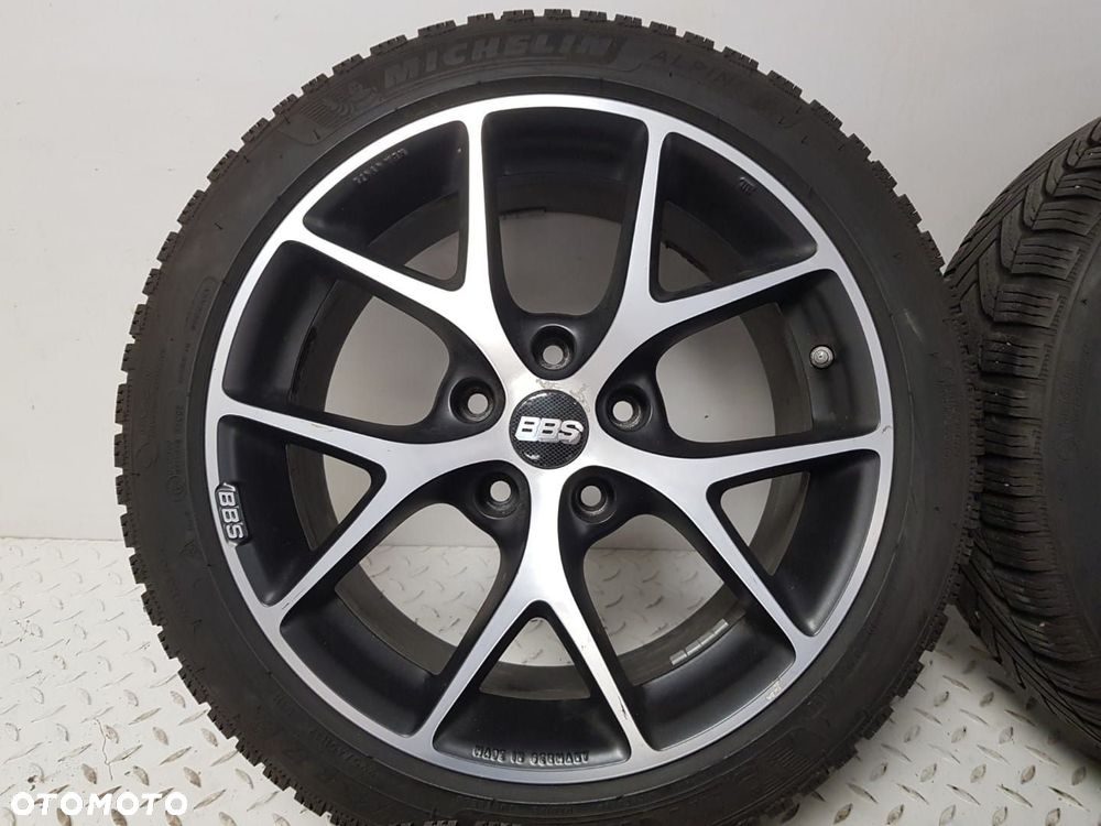 ŁADNY KOMPLET 4x BBS  KOŁA ALUFELGI VW AUDI SKODA SEAT ZIMÓWKI MICHELIN 225 45 17 8,0x17 ET42 5x112 - 3