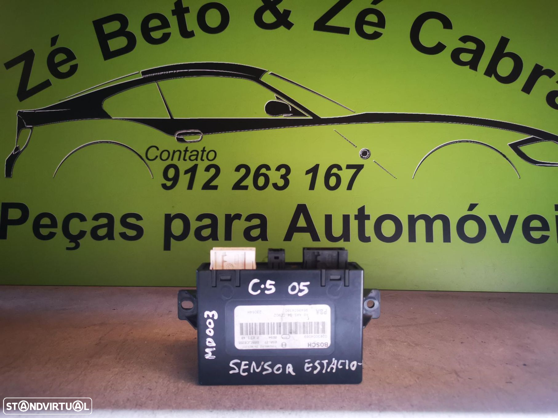 CITROEN C5 / PEUGEOT 407 MÓDULO SENSORES ESTACIONAMENTO - MD003 - 2