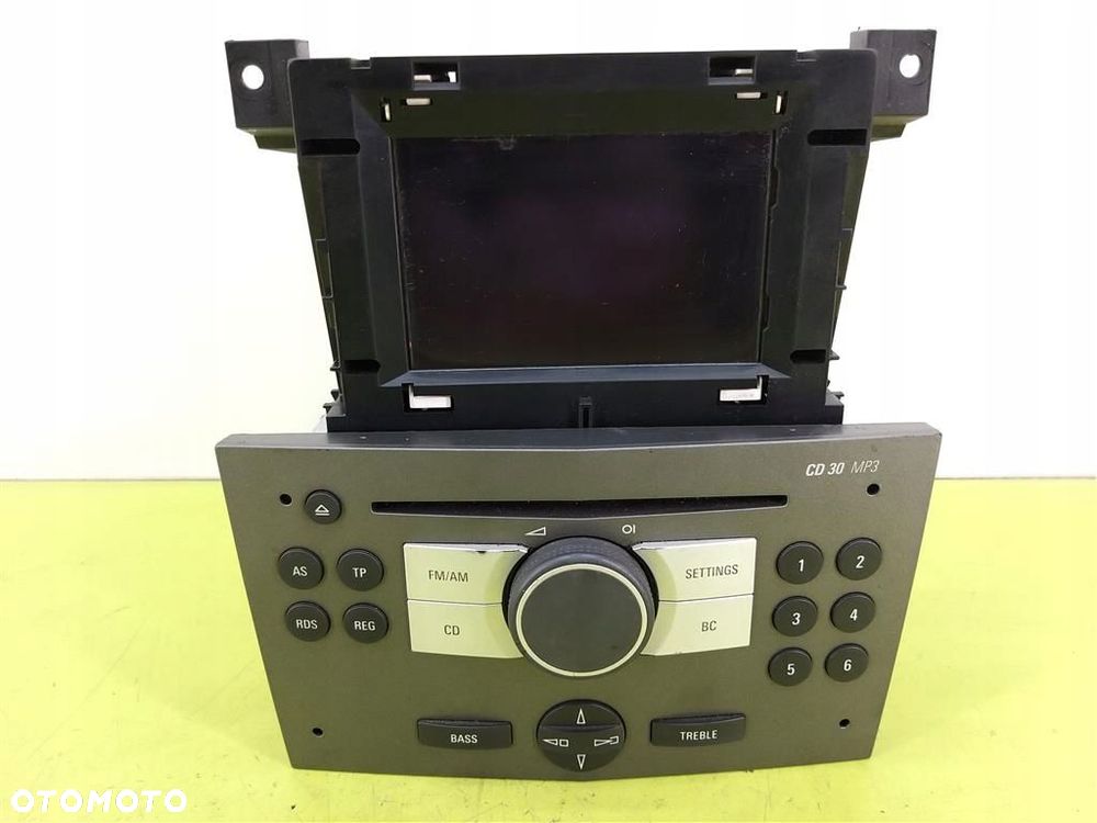 Radio+ wyświetlacz CD30 FABRYCZNE  kpl Opel Astra III H 2004-2013 131884761 - 1