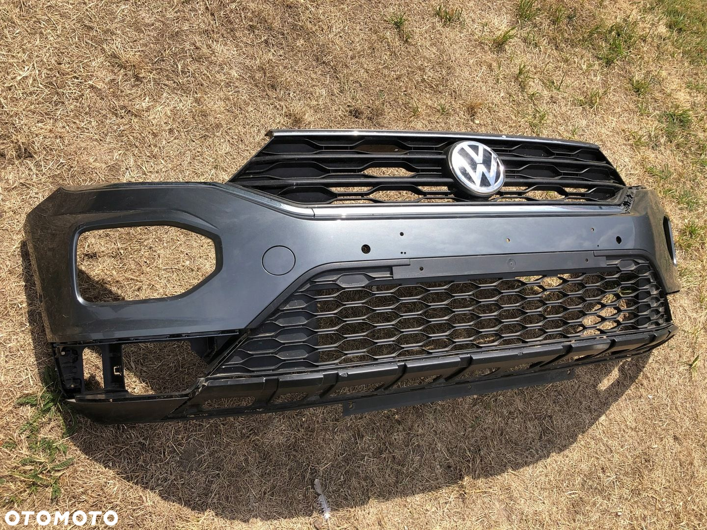 VW T-RoC 2GA zderzak kratki spoiler grill - 3