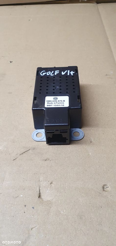 Filtr przeciwzakłóceniowy moduł VW Golf VI 6 Plus 5M0035570B - 2