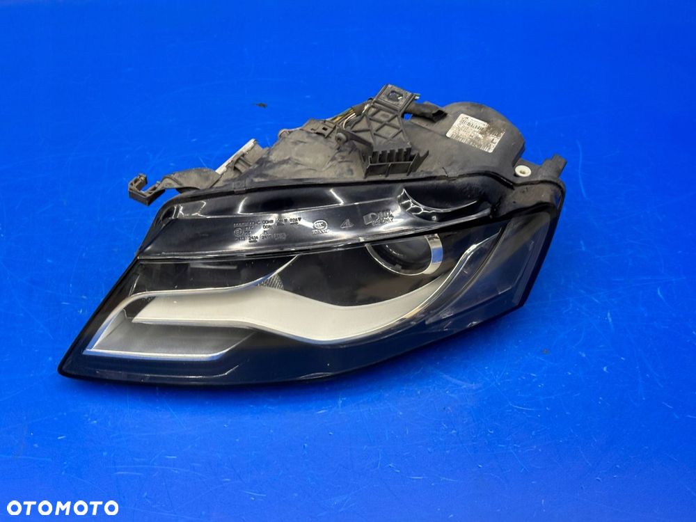 LEWY BI XENON LED AUDI A4 B8 EUR BDB KOMPLETNA - 2