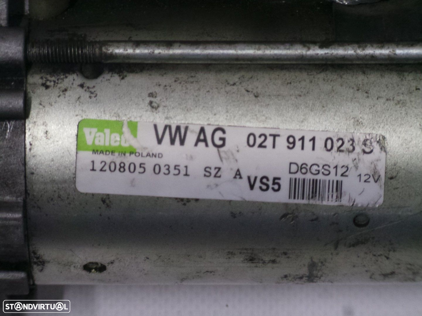 Motor de arranque Seminovo/ Original AUDI A3 (8P1)/SEAT IBIZA III (6L1)/SEAT COR... - 2