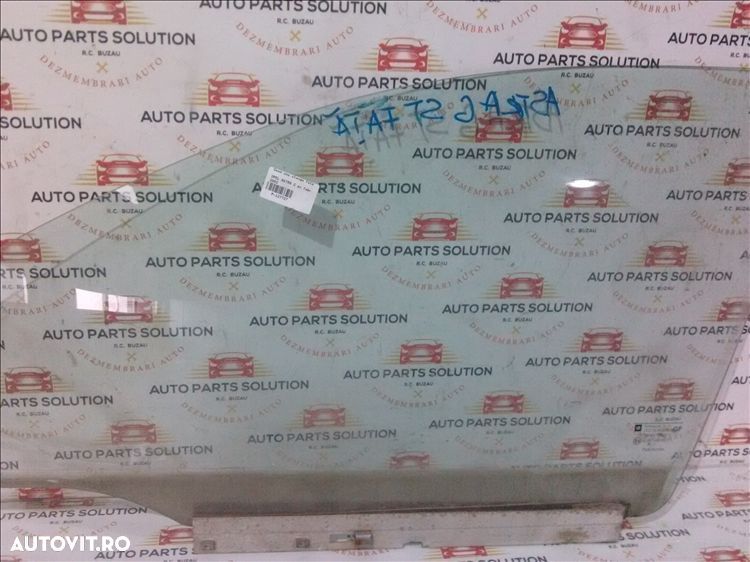 geam usa stanga fata opel astra g an fabr. 2002 - 1