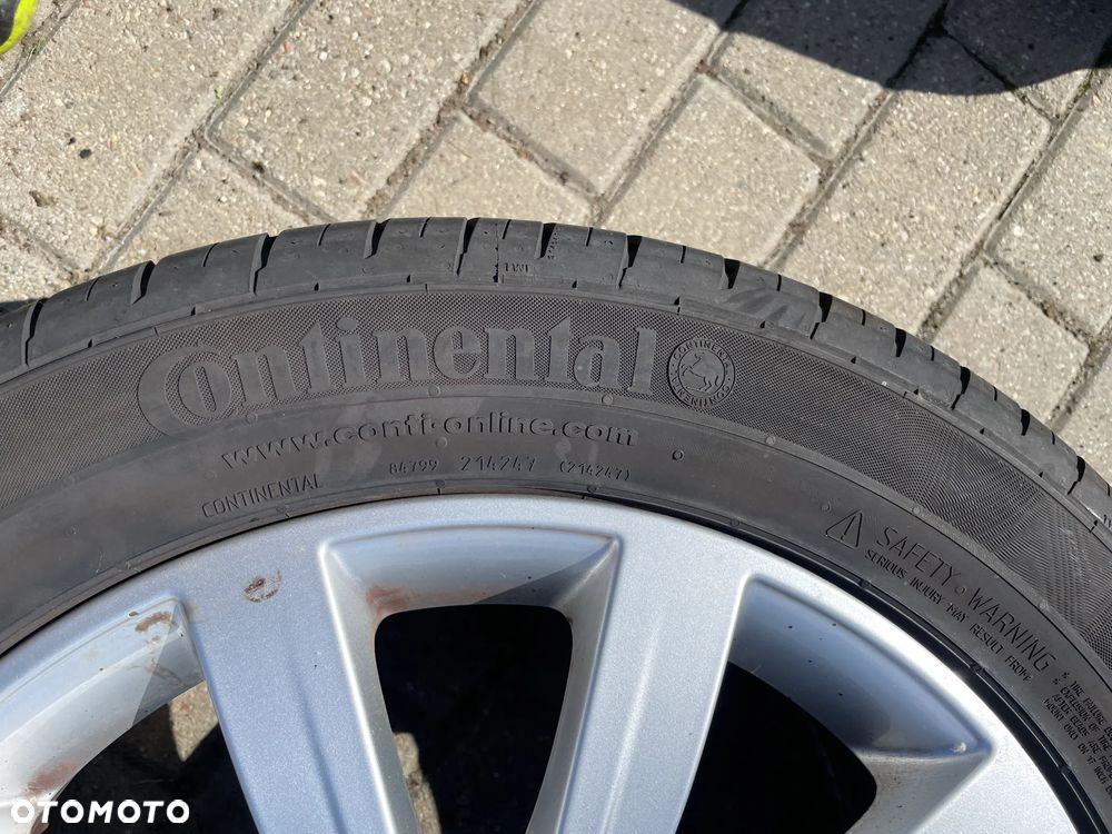 VW SHARAN II TIGUAN FELGI ALUMINIOWE ET39 KOŁA opony 5x112 225/40/17 nowe - 10