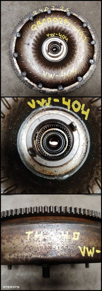 VOLKSWAGEN VW AUTOMAT AUTOMATYCZNE DIESEL / BENZYNA SPRZĘGŁO KOŁO ZAMACHOWE TARCZA DOCISK DWUMAS - 22