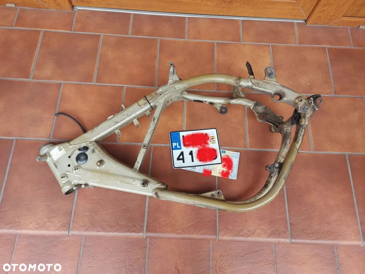KTM EXC 400 450 525 520 250 RFS RAMA DOKUMENTY PAPIER - 1