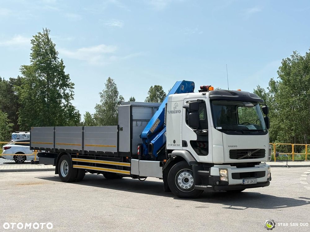 Volvo FE 240 4x2 HMF 1560 K3 HDS Żuraw Rotator Crane Kran - 14