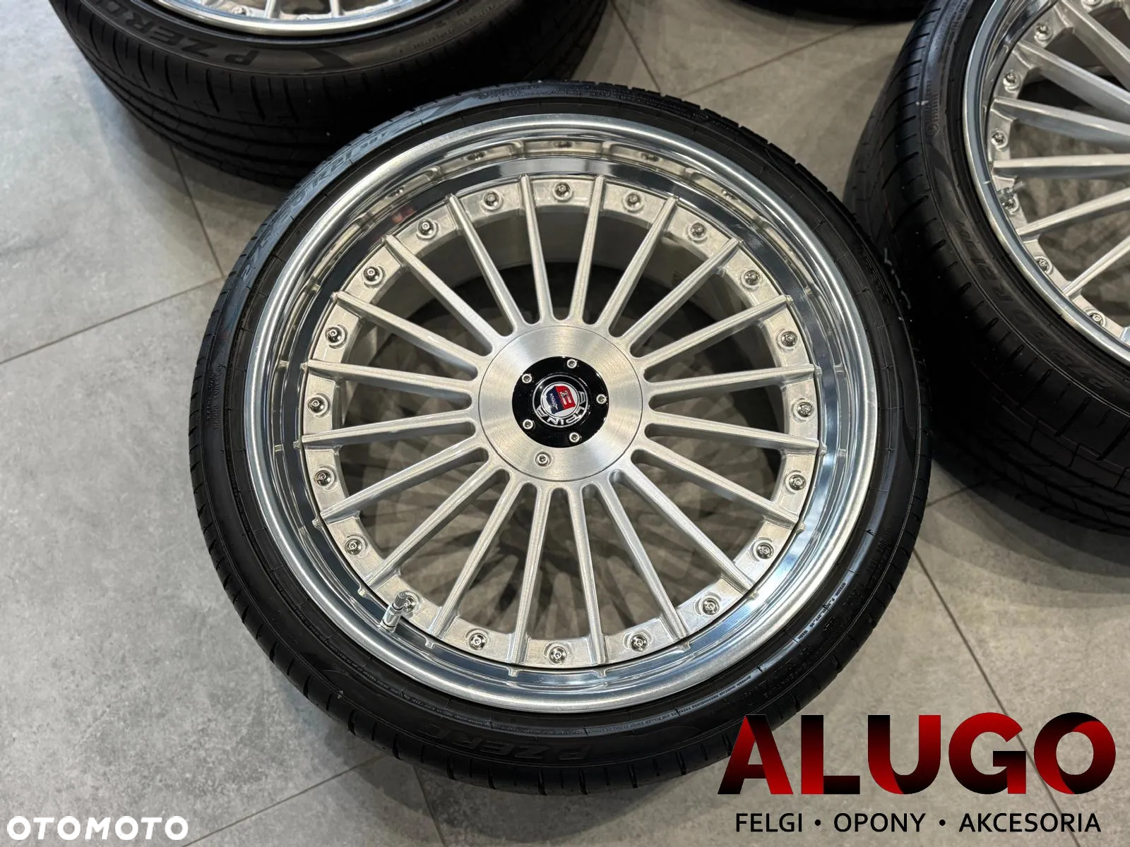 Koła Letnie 3TLG 21" 5x112 / 5x120 Alpina BMW X3 X5 X6 X7 Mercedes E S Pirelli 245/35 + 275/30 TPMS - 3
