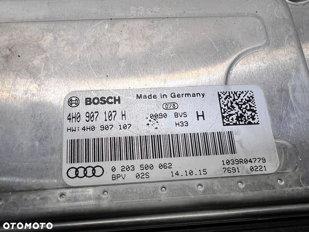MODUŁ STEROWNIK KAMERY AUDI A6 A7 A8 4H0907107H - 5