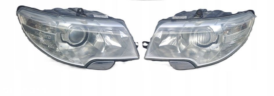 skoda superb ii 08-13r maska zderzak pas błotnik xenon lf9e europa - 8