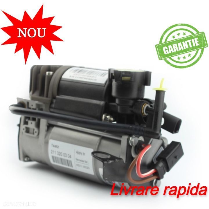 Compresor perne aer suspensie pneumatica Mercedes W220 S Class - 1