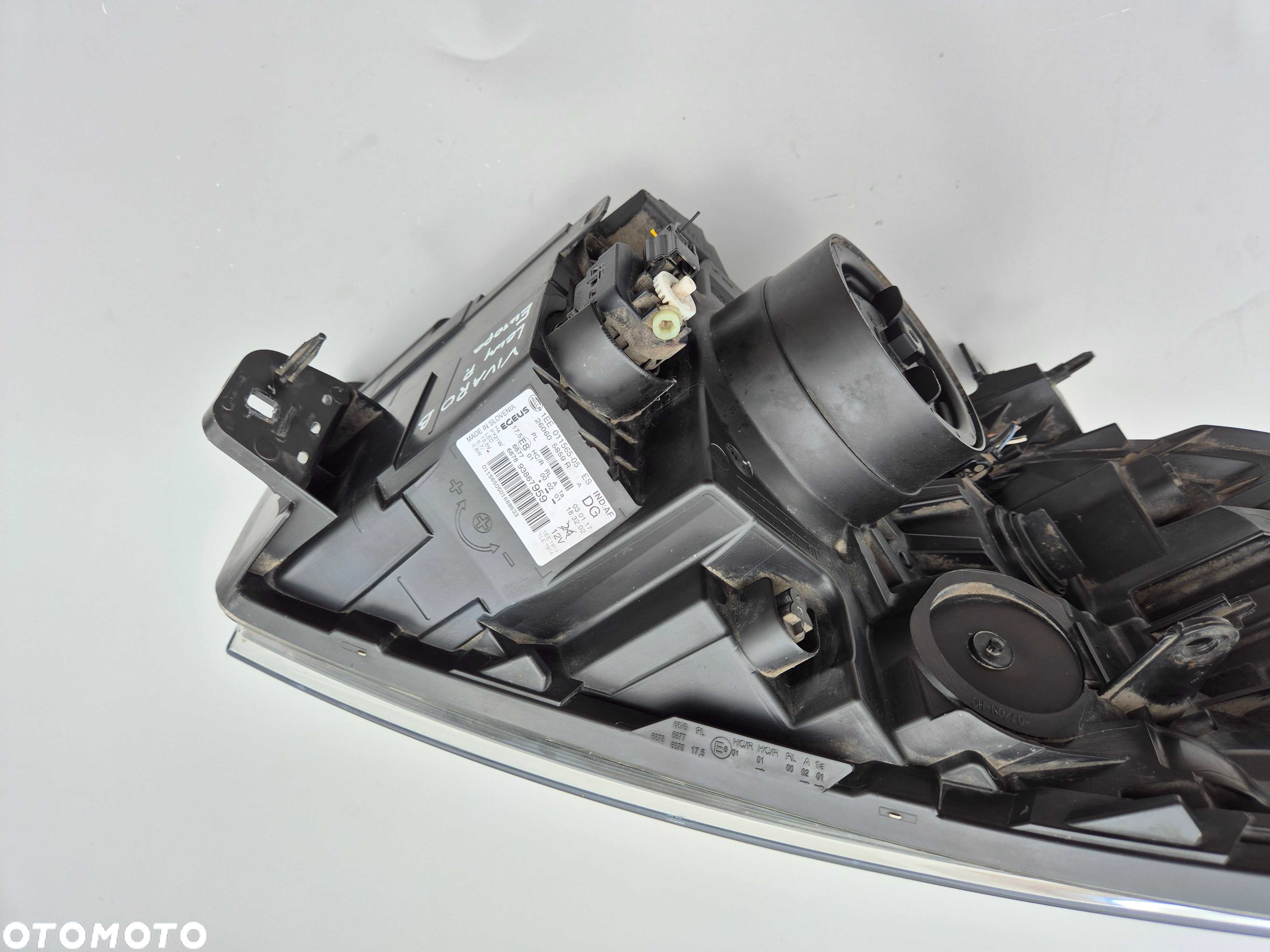 Lewa Przednia Lampa Reflektor Opel VIVARO B II TRAFIC III Oryginał Eur - 5