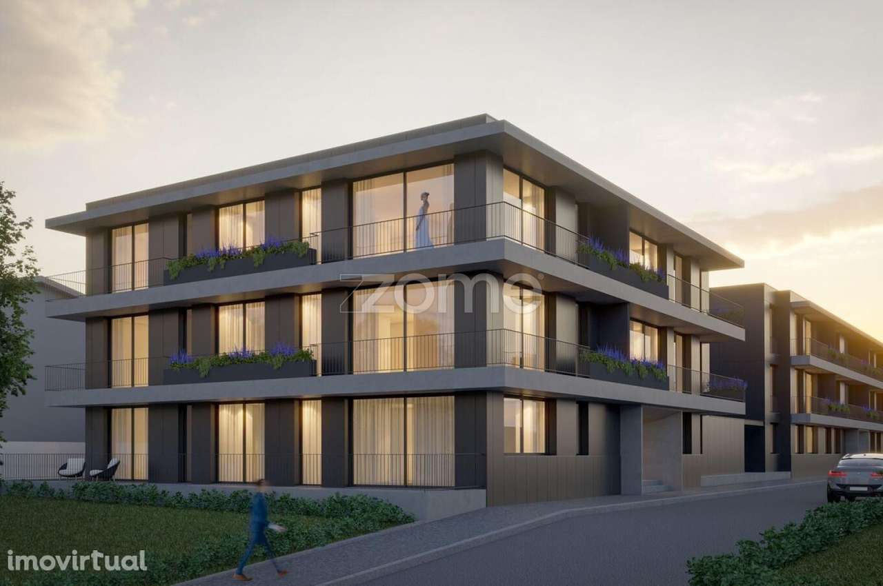 Apartamento T2 novo c/varanda e 2 lug. garagem - Brufe Green,Famali... - Grande imagem: 2/33