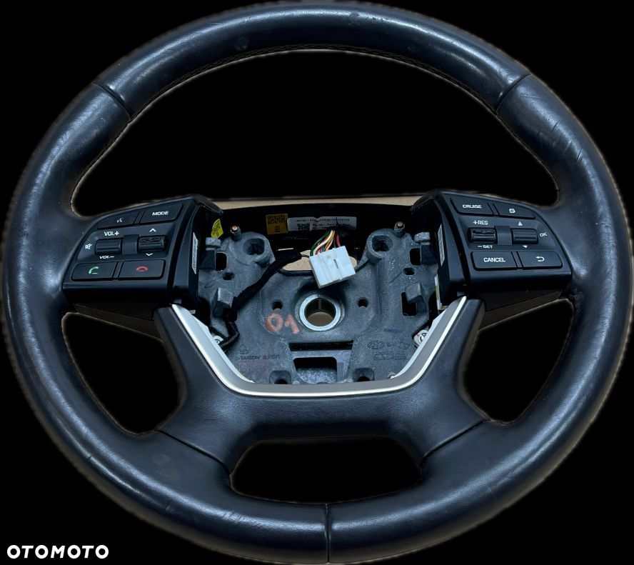 O1 HYUNDAI GENESIS G80 2013- KIEROWNICA ŁOPATKI MULTIFUNKCJA 56100-B1550 RNB - 1
