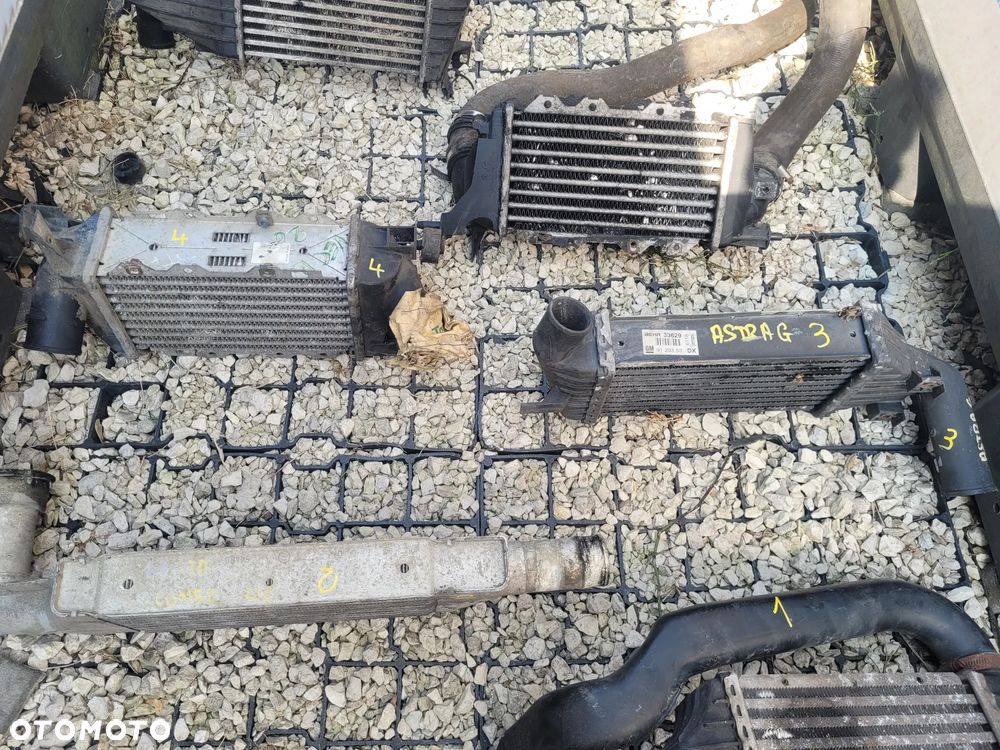 OPEL INTERCOOLER INTERCULER CHŁODNICA POWIETRZA DOLOTOWEGO TURBO TURBINY - 9