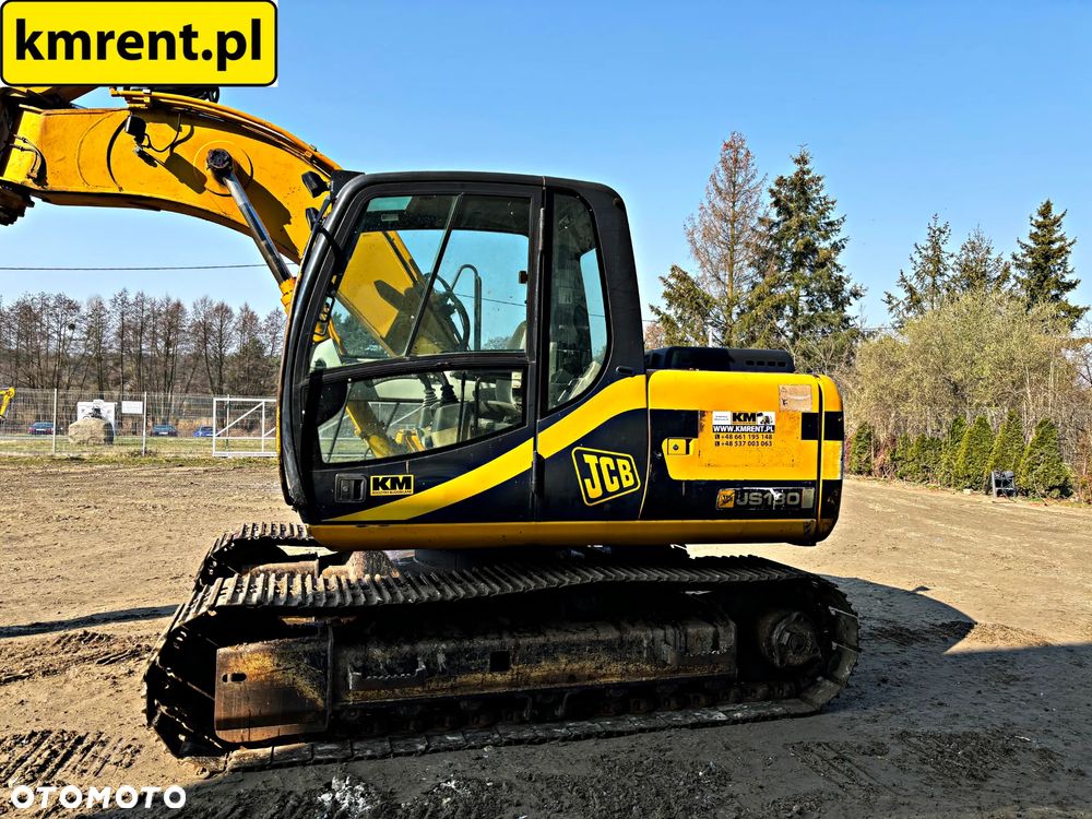 JCB JS 130 KOPARKA GĄSIENICOWA 2003R. | JCB JS 145 CAT 311 VOLVO ECR 140 CASE 130 - 12