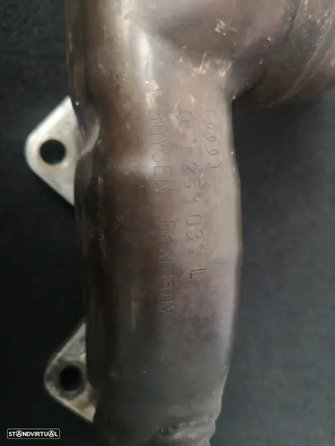 Coletor de escape para Audi A8 d3 4e0  V8 4.0tdi 2003+ - 4