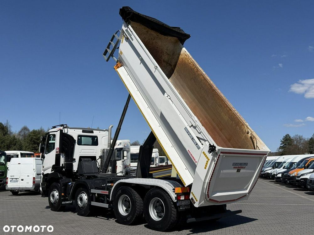 Renault C 460 Comfort 8X4 Wywrotka TYLNOZSYPOWA MEILLER KIPPER P436 - 22
