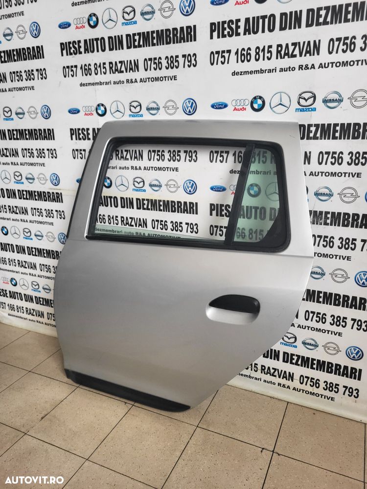 Usa Portiera Stanga Spate Dacia Sandero Model Cu Bandou An 2013-2014-2015-2016-2017 Completa Fara D - 3