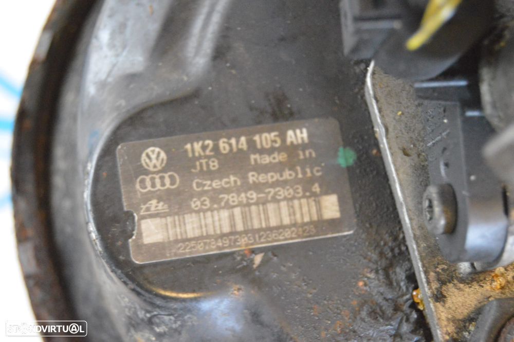 SERVOFREIO SERVO FREIO BOMBA DEPOSITO RESERVATORIO LIQUIDO TRAVÕES 1K2614105AH 1K2614105 1K2611301C 1K2611301 SEAT ALTEA II 2 MK2 5P 5P1 2.0 TDI 140CV BMM LEON 1P GOLF V 5 MK5 1K 1K1 - 4