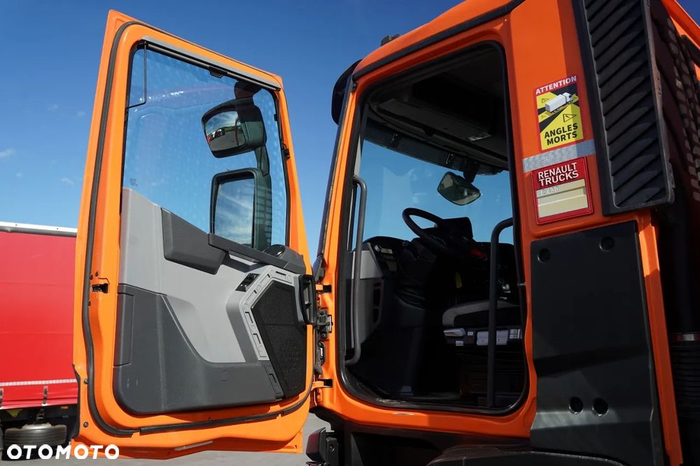 Renault C 430 / 6x4 / SKRZYNIOWY 6,8 M + HDS HIAB 188 ES-4 / WYSÓW 12,5 M / STEROWANIE RADIOWE  / ROTATOR - 31