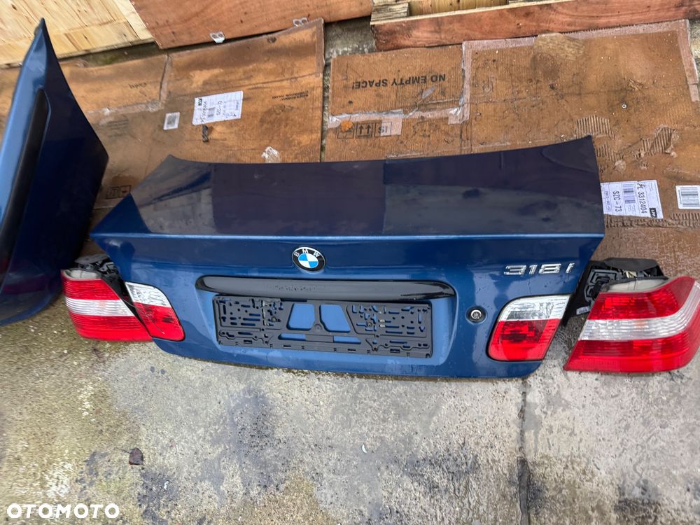BMW e46 TOPASBLAU METALIC METALLI. SEDAN MASKA OSŁONA POD SILNIK NADLOLA PROGI BŁOTNIK PRZEDNI PRAWY LEWY PRZÓD PRZEDNI TYLNI TYŁ KLAPA SEDAN IDEALNY LAMPY TYLNIE KLAPA TYLNIA ZDERZAK TYLNI ZDERZAK PRZEDNI CHŁODNICE PAS PRZEDNI BENZYNA DRZWI PRZEDNIE TYLNIE PRAWE LEWE - 11