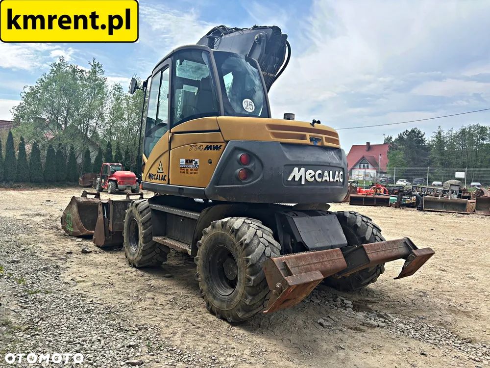 Mecalac 714 MW KOPARKA KOŁOWA 2012r. | MECALAC 12 MTX MXT 15 9 11 VOLVO 140 JCB 145 CAT 313 LIEBHERR 910 914 - 19
