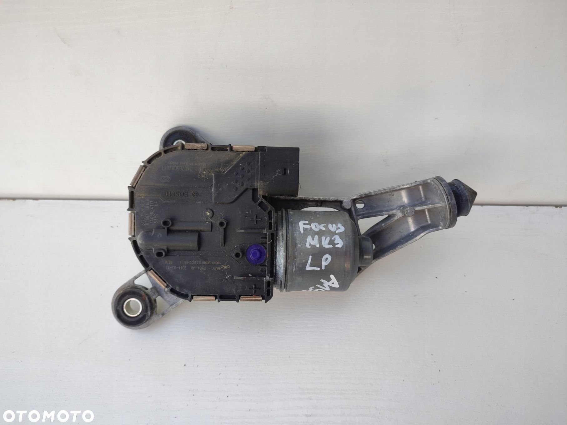 Silniczek wycieraczek lewy FORD FOCUS MK3 EU BM51-17504-AK 100TYS PRZEBIEG - 1