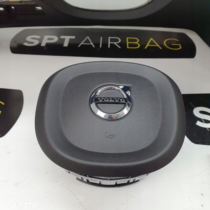 VOLVO V90 DESKA ROZDZIELCZA KONSOLA KOKPIT PULPIT PODUSZKI AIRBAG AIR BAG PASY KIT SET - 6