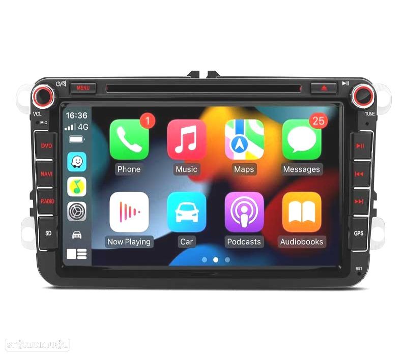 AUTO RADIO GPS ANDROID 14 PARA VOLKSWAGEN VW GOLF POLO PASSAT CADDY TOURAN USB GPS TACTIL HD - 9