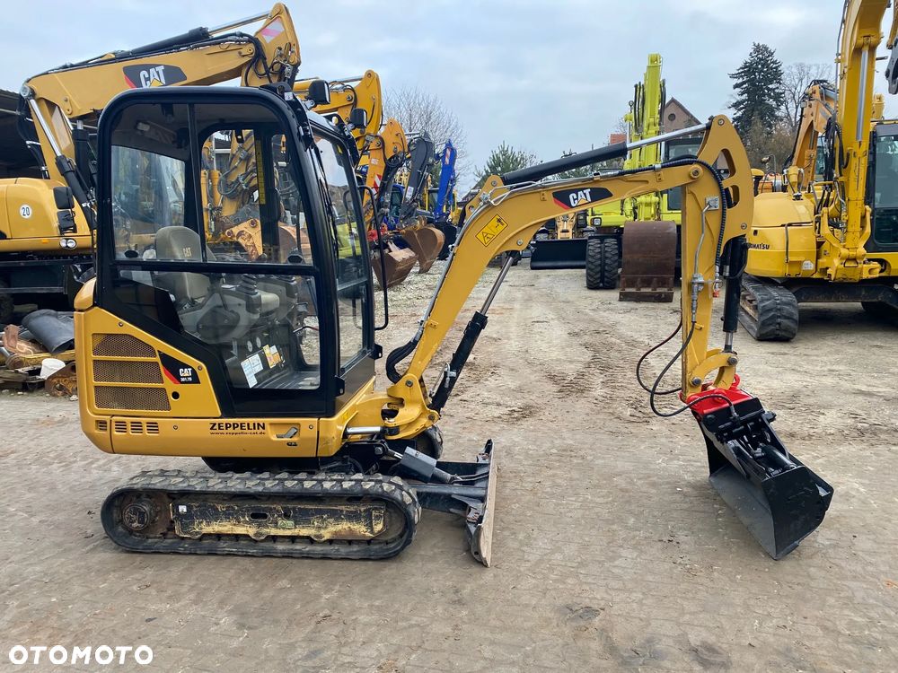 Caterpillar CAT 301.7D, 2018 ROK, 1760 MTH, Z NIEMIEC, DŁUŻSZY ZASIĘG, ROZSUWANE PODWOZIE, - 9