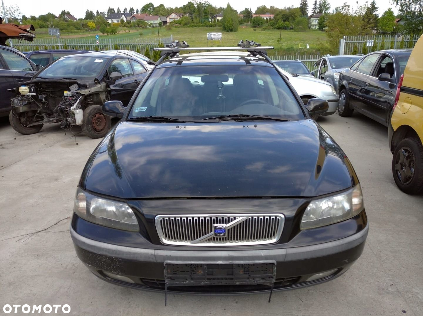 VOLVO V70 2 II 00- PRZÓD ZDERZAK BŁOTNIK MASKA LAMPA CHŁODNICE 019-26 - 2