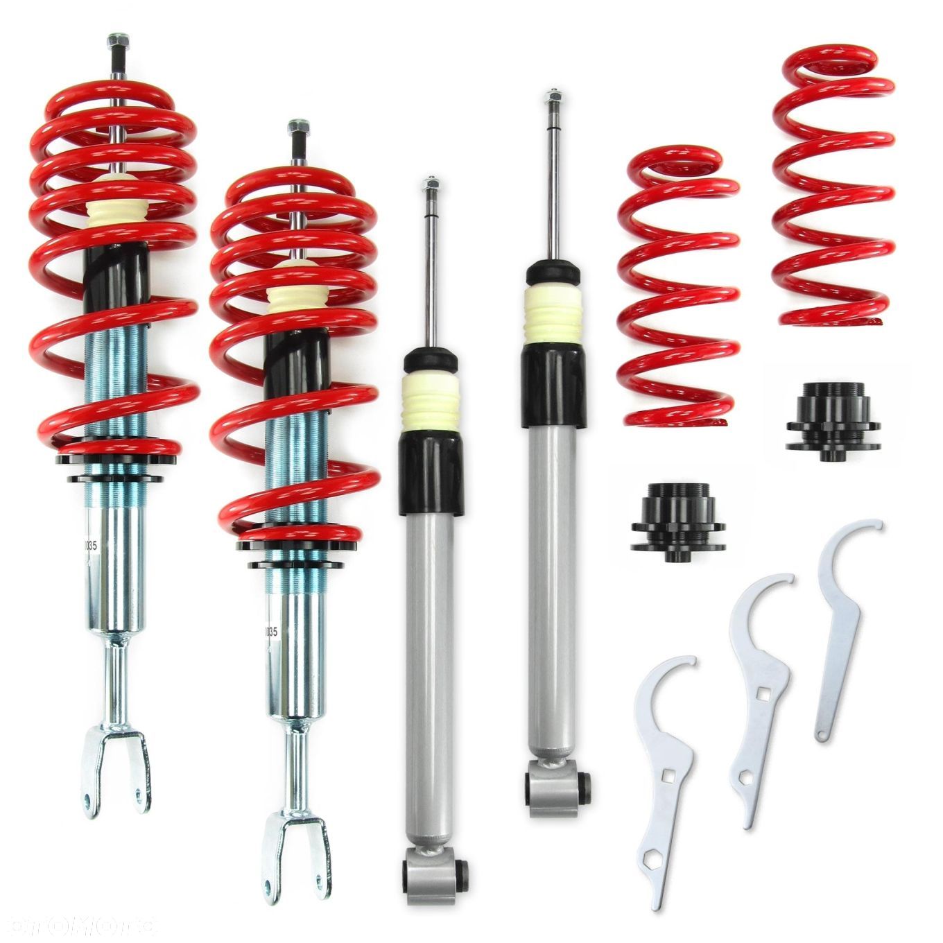 Zawieszenie Gwintowane AUDI A4 B6 AUDI  B7 2000 2007 JOM RedLine GWINT NOWY - 1